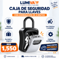 Caja de seguridad para llaves con combinación de 4 dígitos - RD$1,550